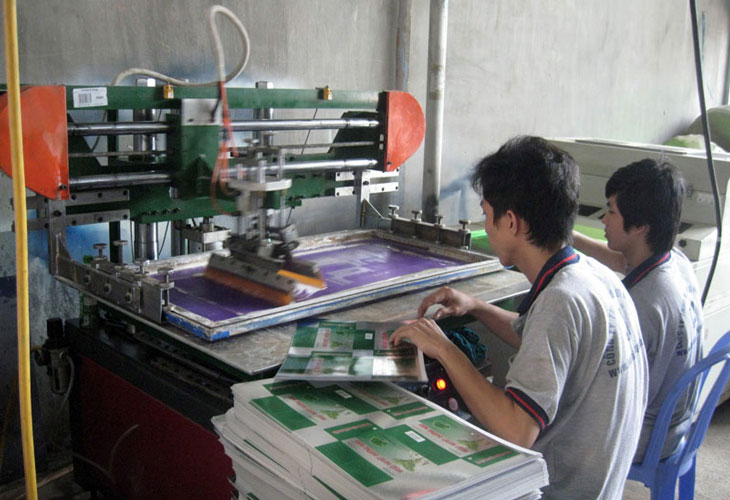 Ứng dụng của in lụa trong cuộc sống